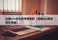 百度seo優(yōu)化軟件哪家好（百度seo排名優(yōu)化教程）