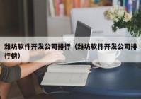 濰坊軟件開發(fā)公司排行（濰坊軟件開發(fā)公司排行榜）